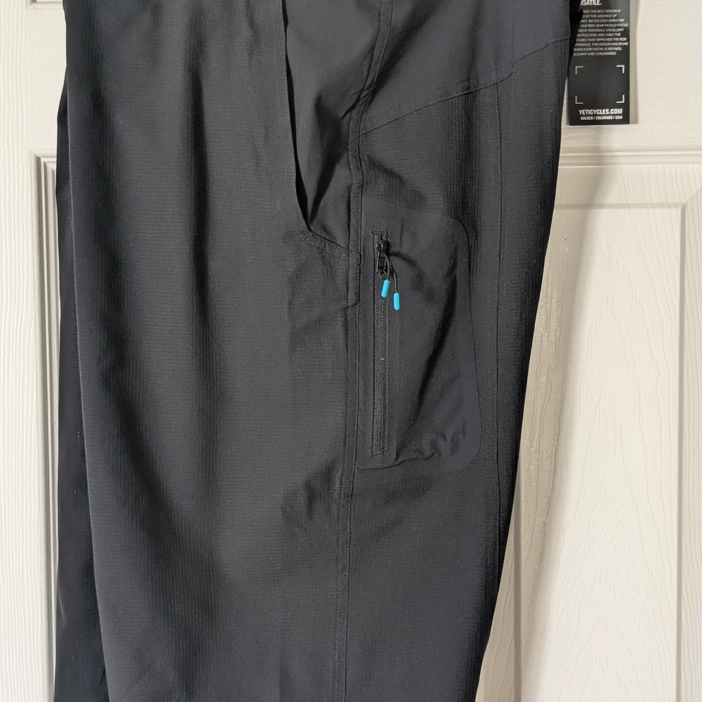 Men's Black Mountain Bike Shorts